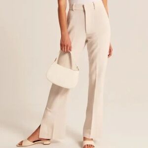 Abercrombie & Fitch Tailored Split-Hem Flare Pants - Size 25 S